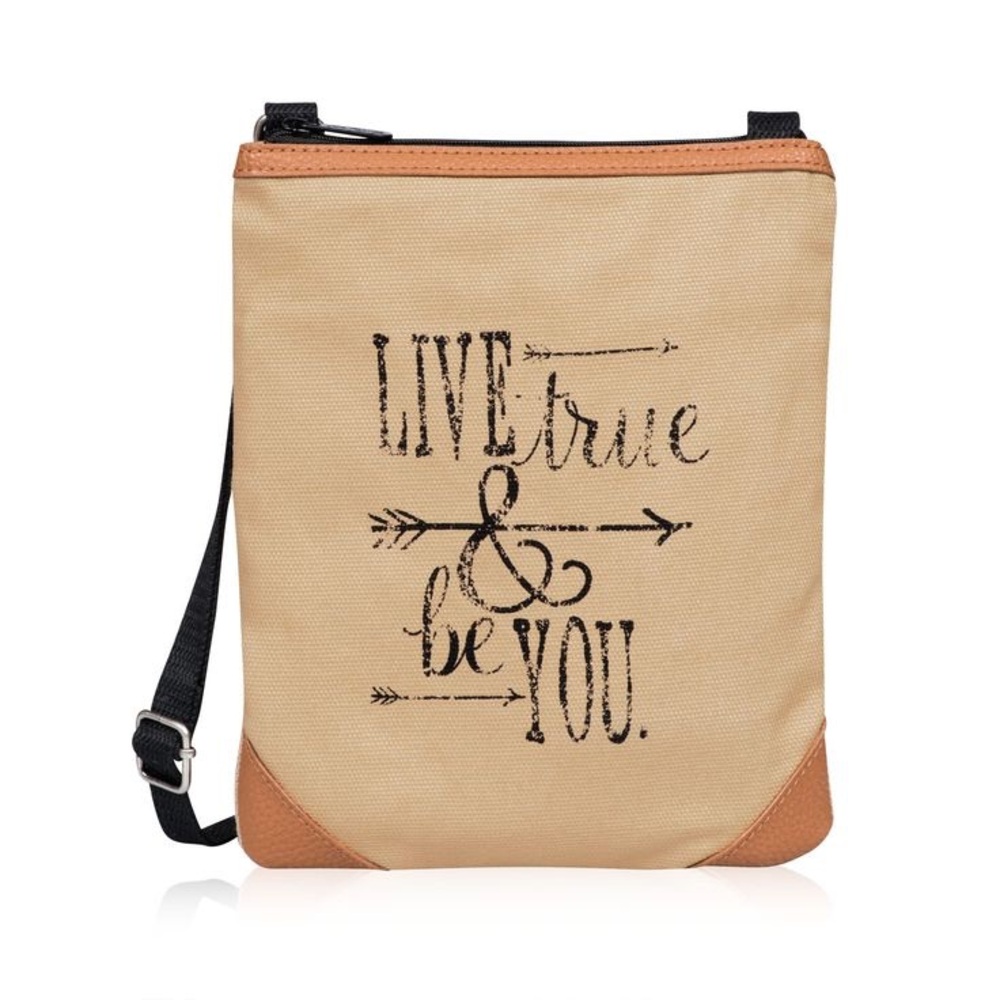 Thirty-one Tan Explorer Crossbody Bag